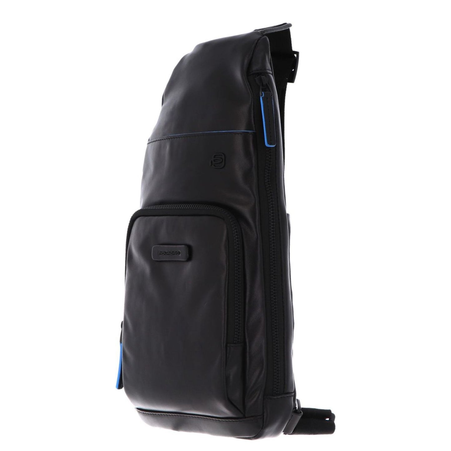 Piquadro Blue Square Mono Sling Bag black