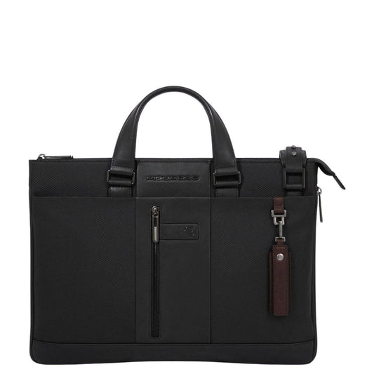Piquadro Brief 2 Slim Laptop Bag 15.6" black