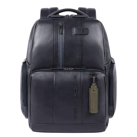 Piquadro Urban Fast Check PC Backpack 15.6" dark blue