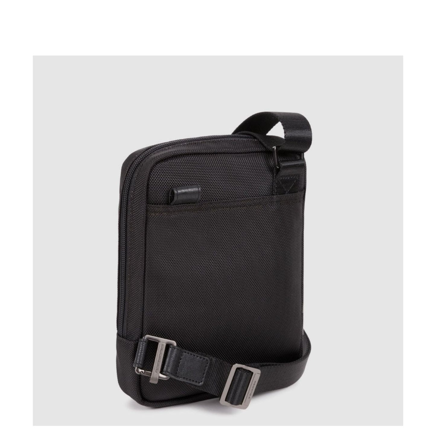 Piquadro Brief 2 iPad Mini Crossbody Bag black