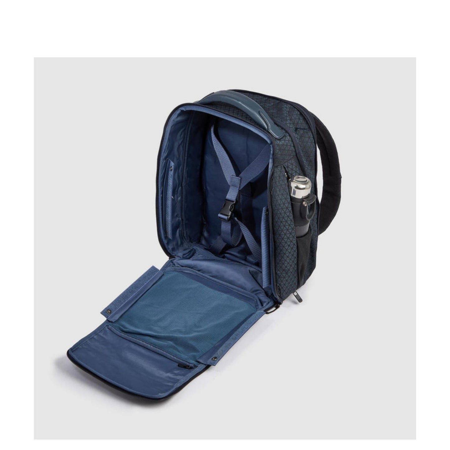 Piquadro W139 Modular Travel Laptop Backpack blue