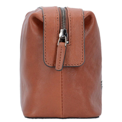 Piquadro Black Square Toiletry Bag tobacco