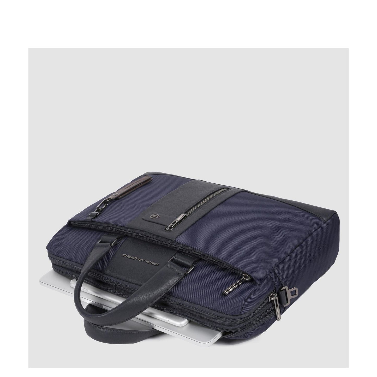 Piquadro Brief 2 Laptop Bag Briefcase 15.6" dark blue