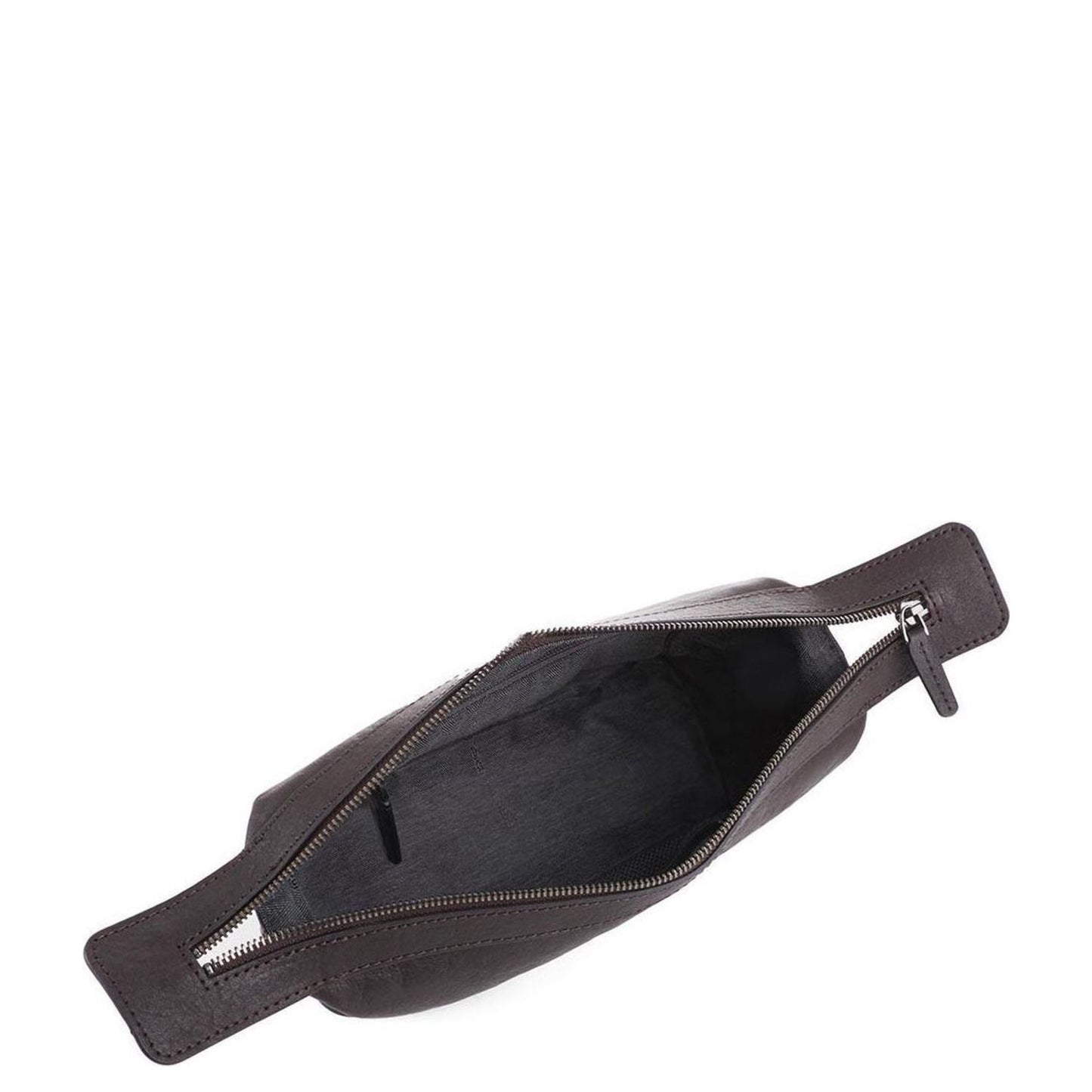 Piquadro Black Square Toiletry Bag dark brown