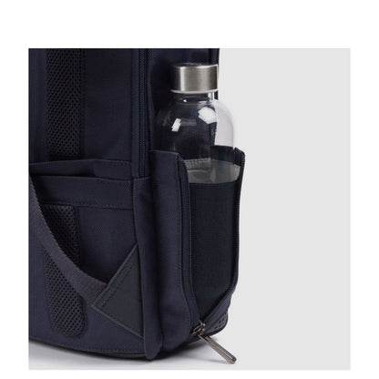 Piquadro Brief 2 Laptop Computer Backpack 15.6" dark blue
