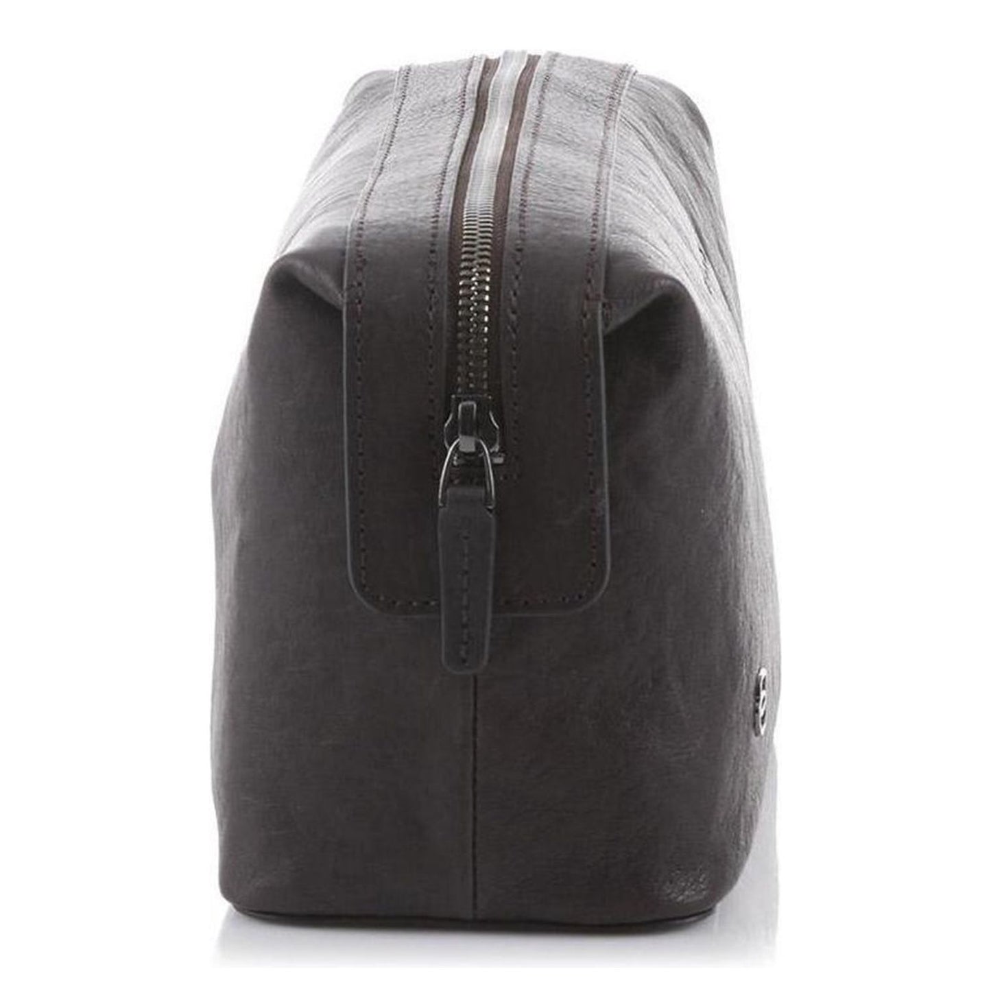 Piquadro Black Square Toiletry Bag dark brown