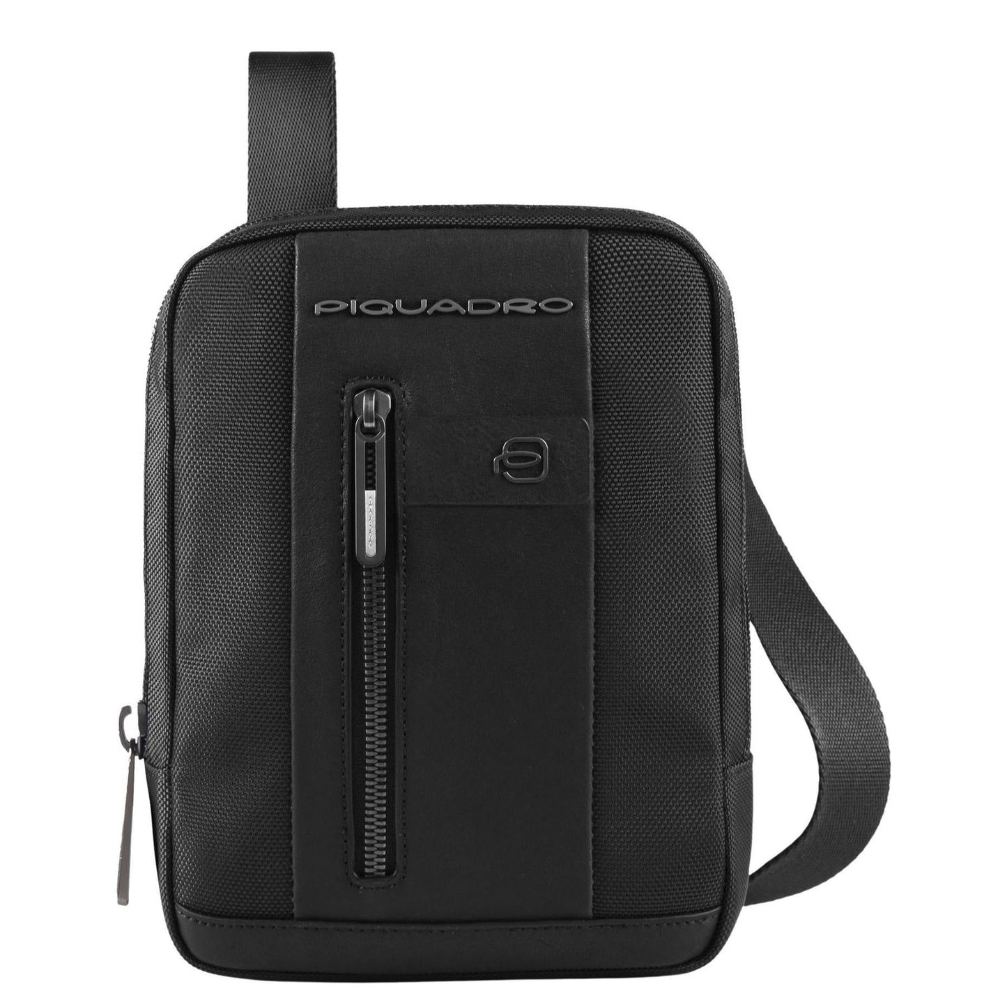 Piquadro Brief 2 iPad Mini Crossbody Bag black