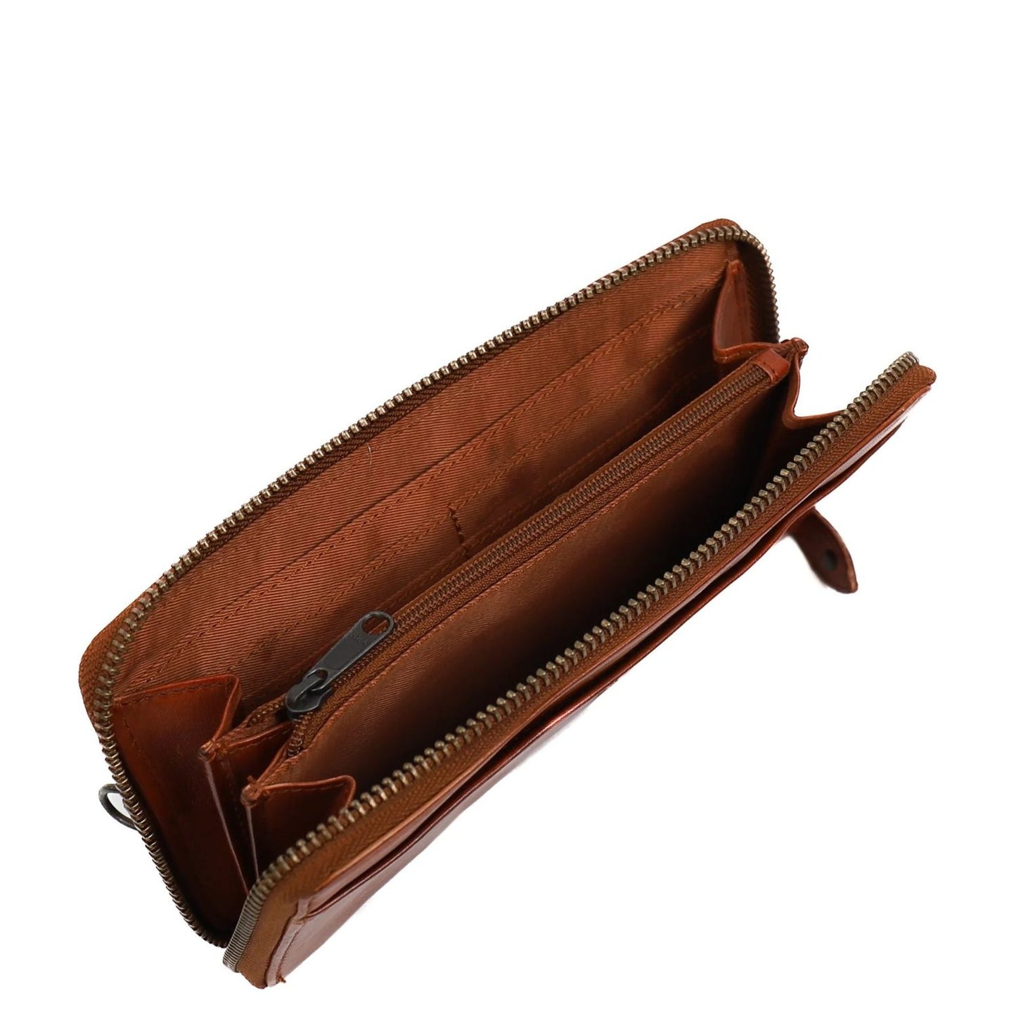 Bear Design Cow Lavato Wallet CL15882 cognac