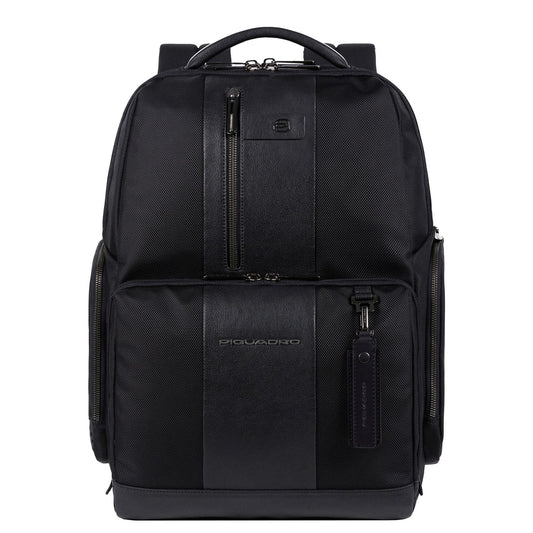 Piquadro Brief 2 Fast-check Laptop Backpack 15.6" black