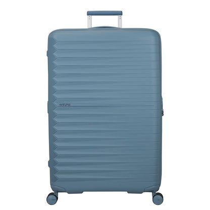 American Tourister Fastforward Spinner 83/31 TSA Expandable steel blue