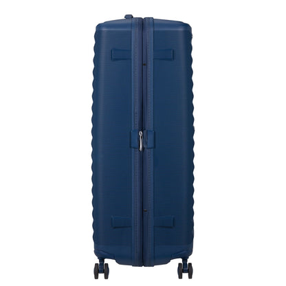 American Tourister Fastforward Spinner 83/31 TSA Expandable navy blue