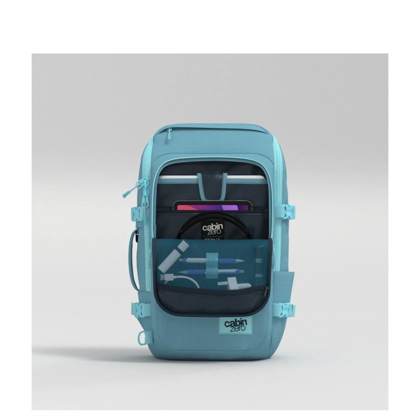 CabinZero Adventure Pro 32L Cabin Backpack maldives blue