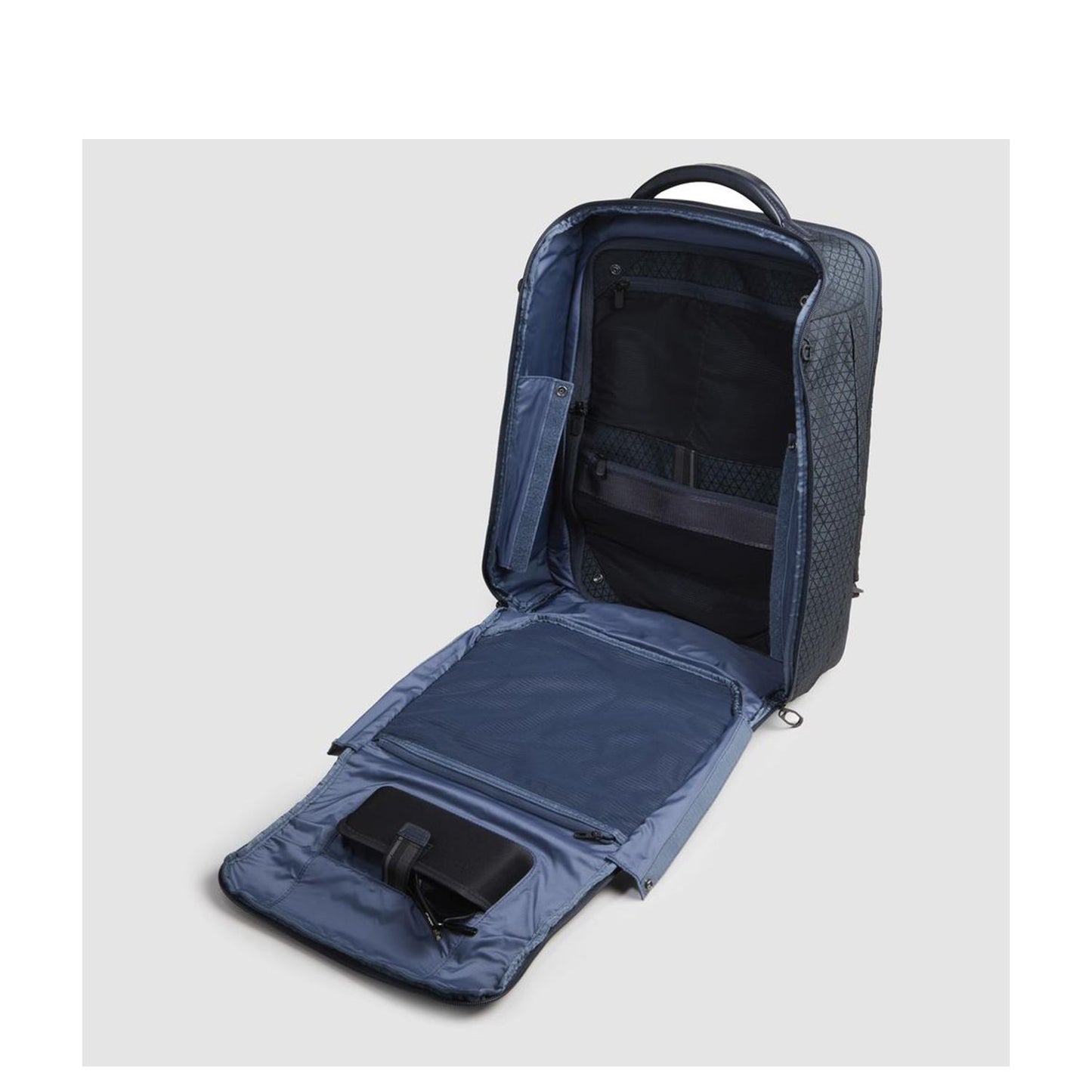 Piquadro W139 Modular Travel Laptop Backpack blue