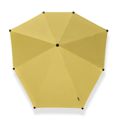 Senz Original Stick Stormparaplu dusky citron