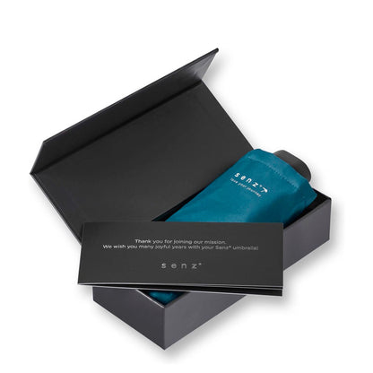 Senz Micro Foldable Storm Umbrella lyons blue