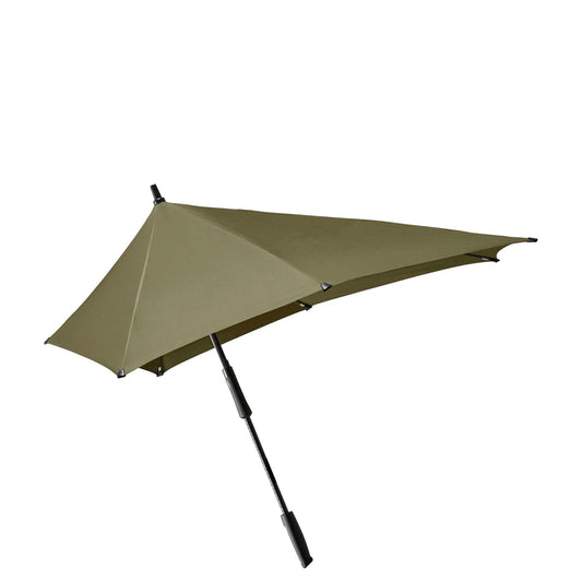 Senz XXL Stick Stormparaplu martini olive