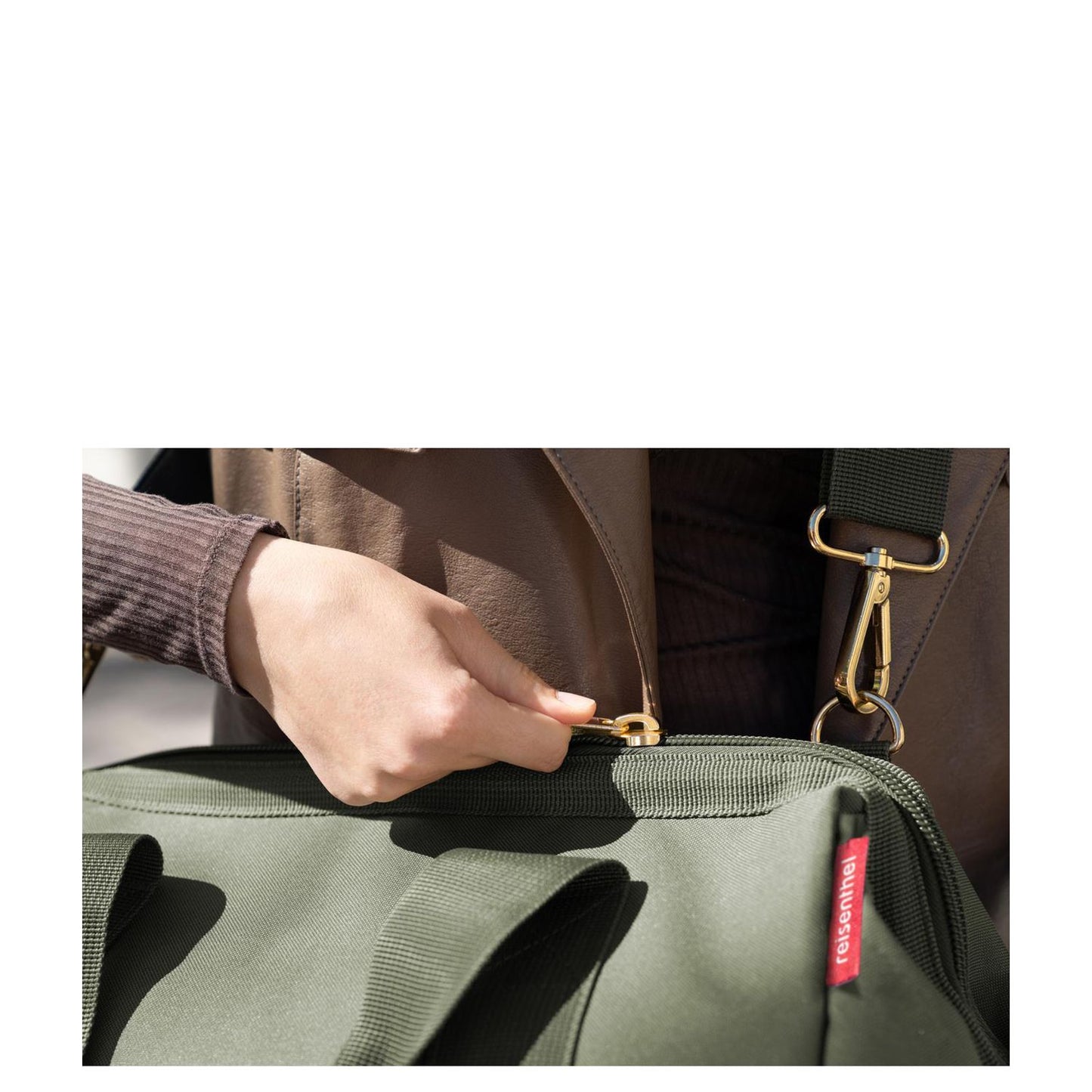 Reisenthel Travelling Allrounder L forest gold