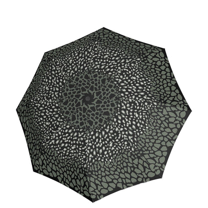 Knirps T.200 Medium Duomatic Umbrella animal olive
