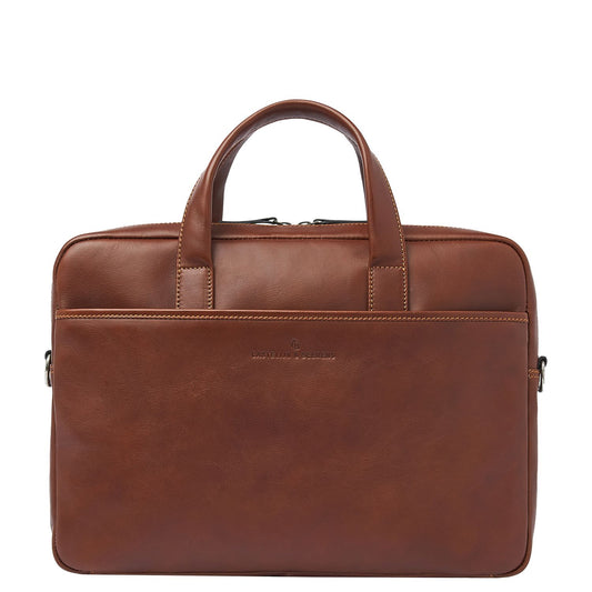 Castelijn & Beerens Specials Laptopbag 15.6" RFID light brown
