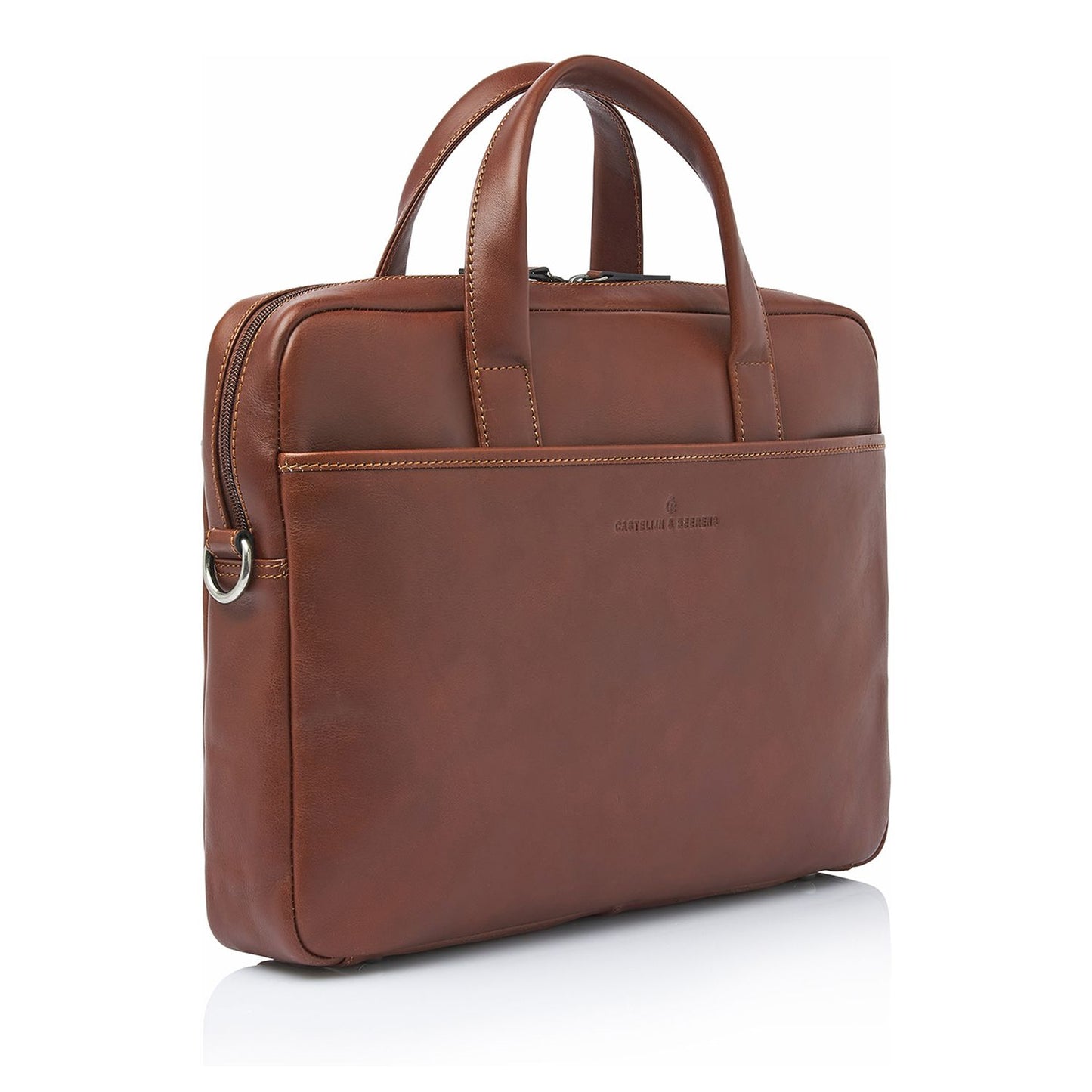 Castelijn & Beerens Specials Laptopbag 15.6" RFID light brown