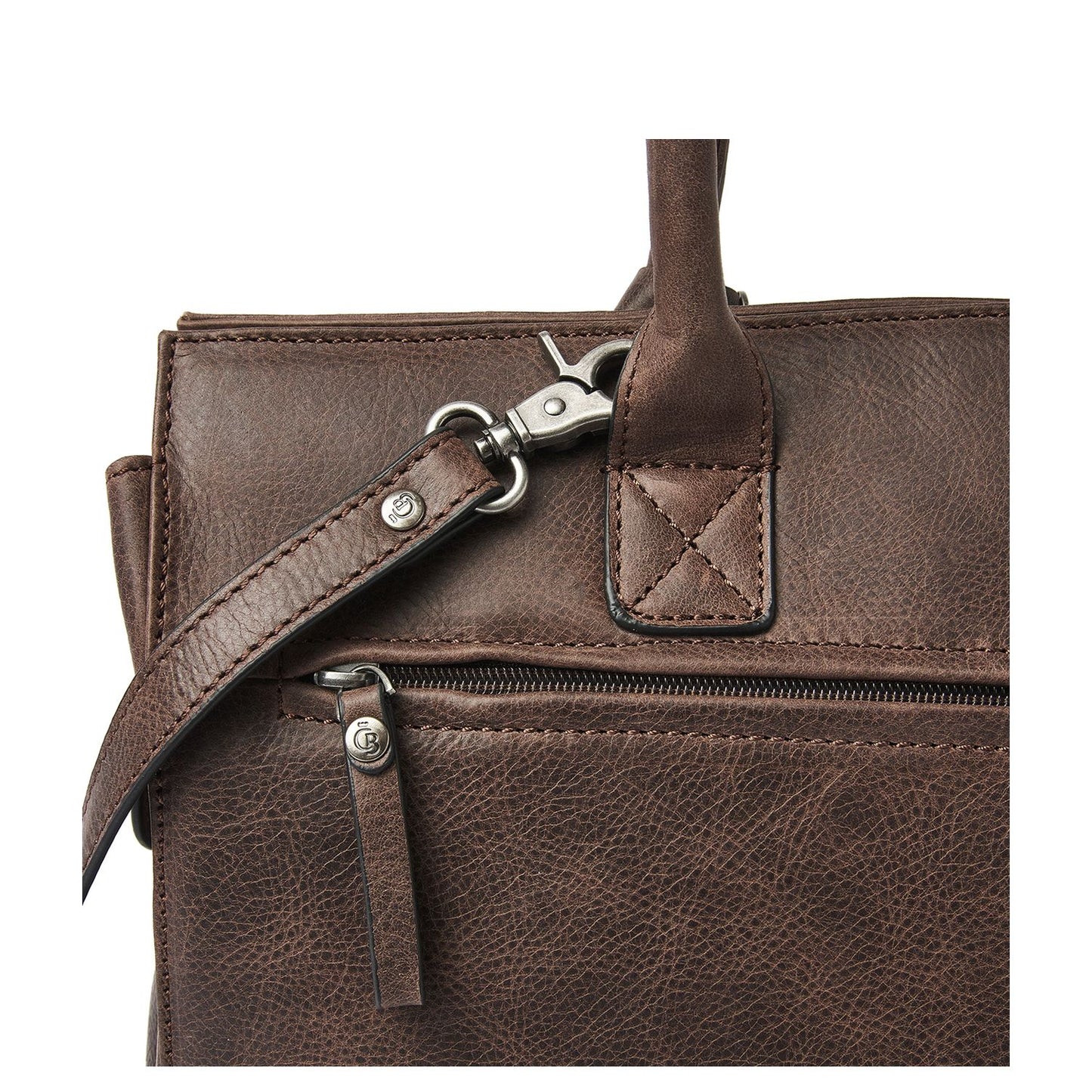 Castelijn & Beerens Aurellé Laptopbag Shopper RFID 15.6" mocca