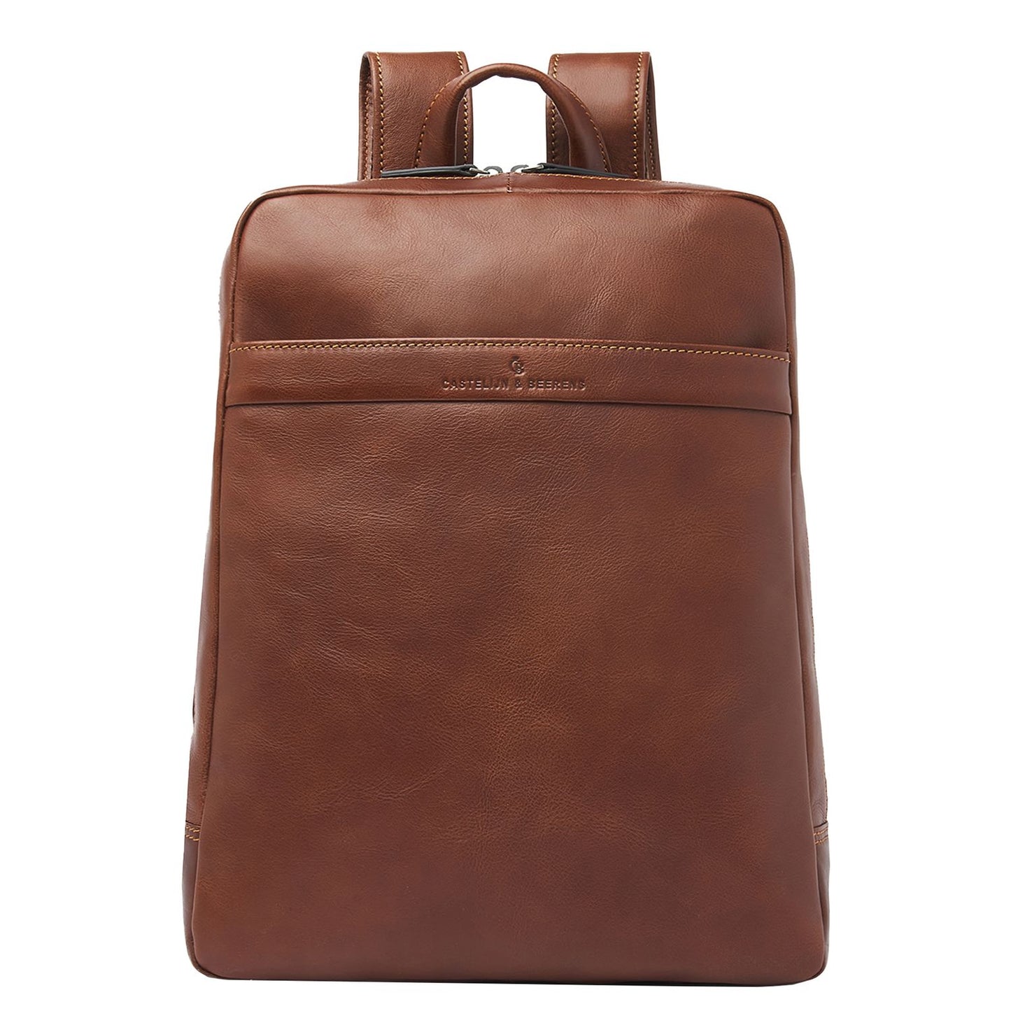 Castelijn & Beerens Specials Laptop Backpack 15.6" light brown