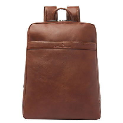 Castelijn & Beerens Specials Laptop Backpack 15.6" light brown