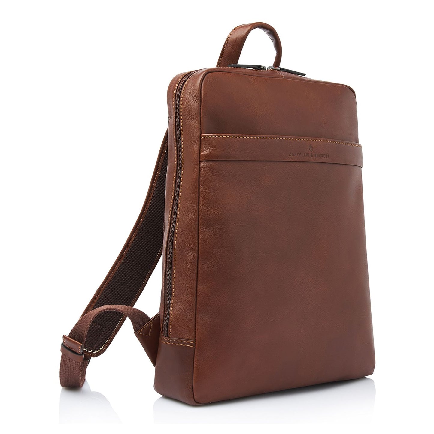 Castelijn & Beerens Specials Laptop Backpack 15.6" light brown