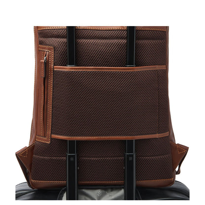 Castelijn & Beerens Specials Laptop Backpack 15.6" light brown