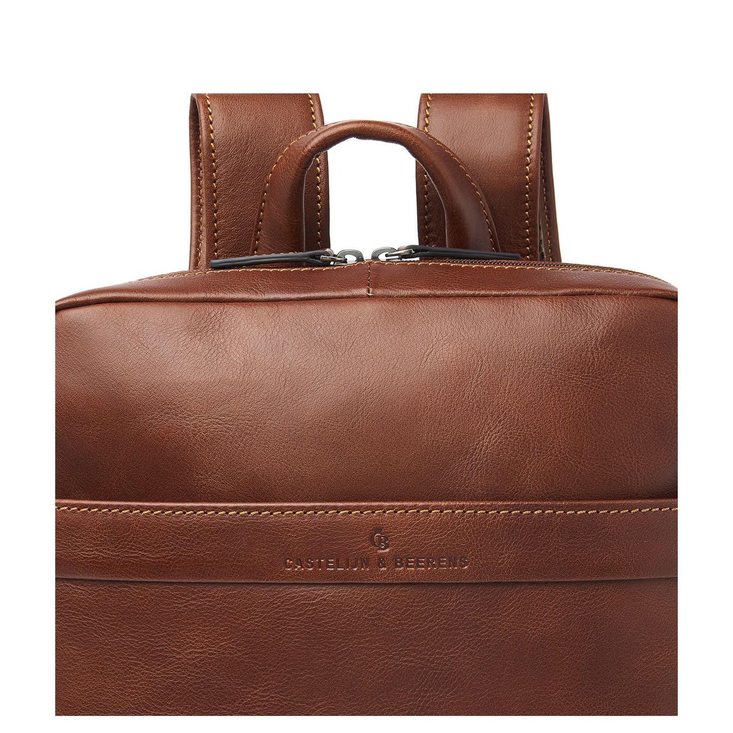 Castelijn & Beerens Specials Laptop Backpack 15.6" light brown
