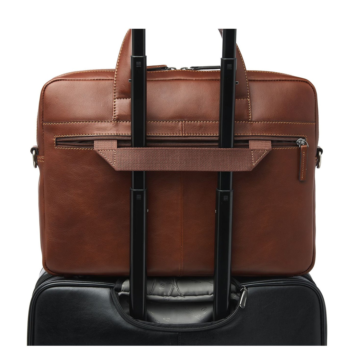 Castelijn & Beerens Specials Laptopbag 15.6" RFID light brown