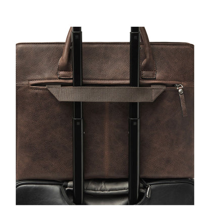 Castelijn & Beerens Cavallo Laptopbag RFID 15.6" mocca