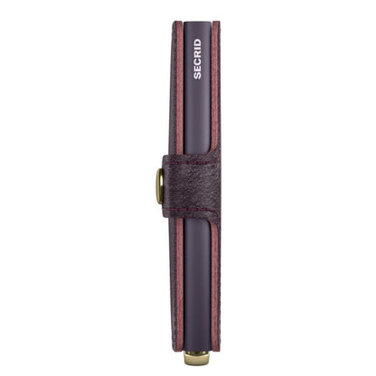 Secrid Miniwallet Basco bordeaux