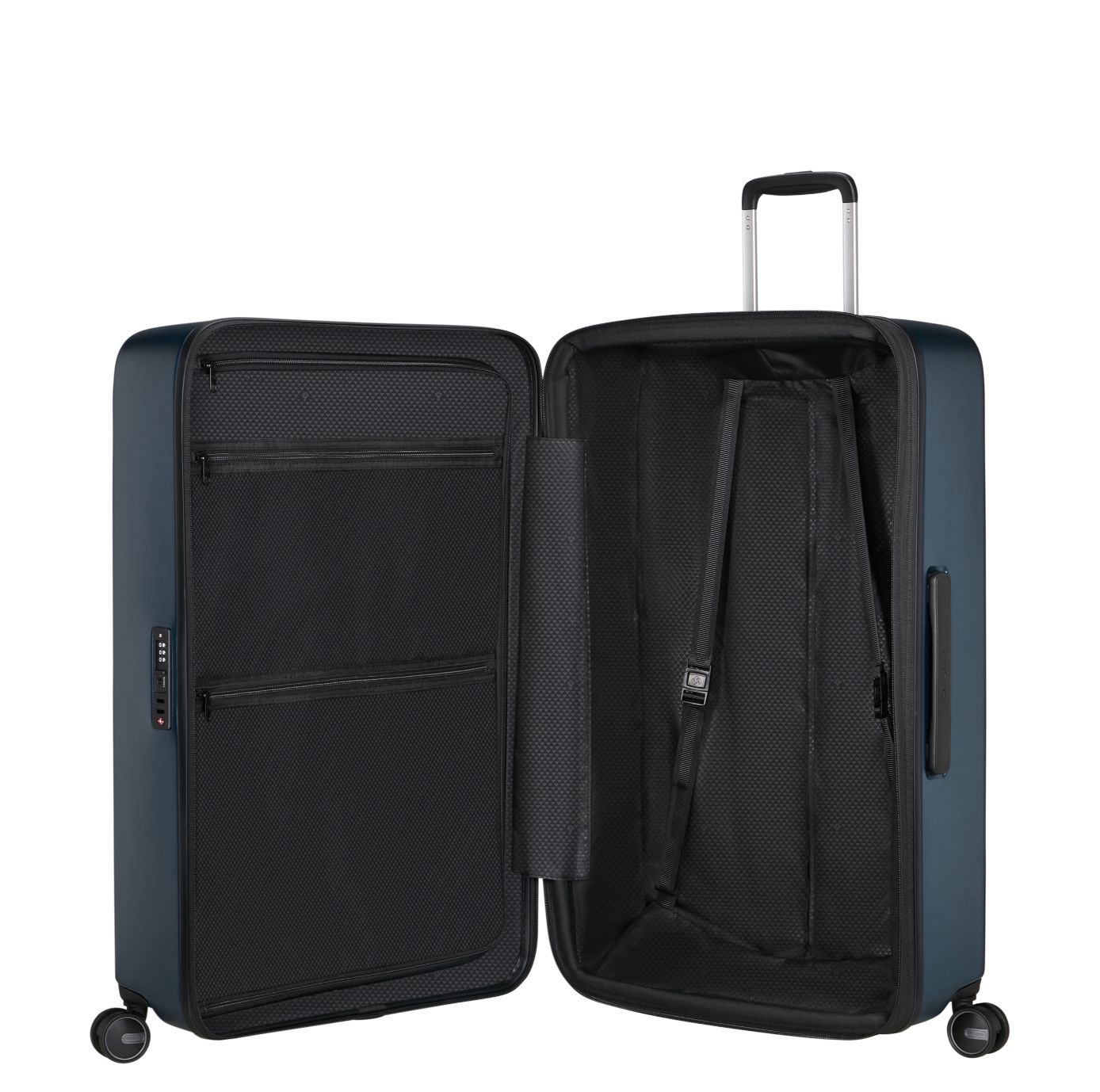 Samsonite Fyrm Spinner L 77/28 Expandable steel blue
