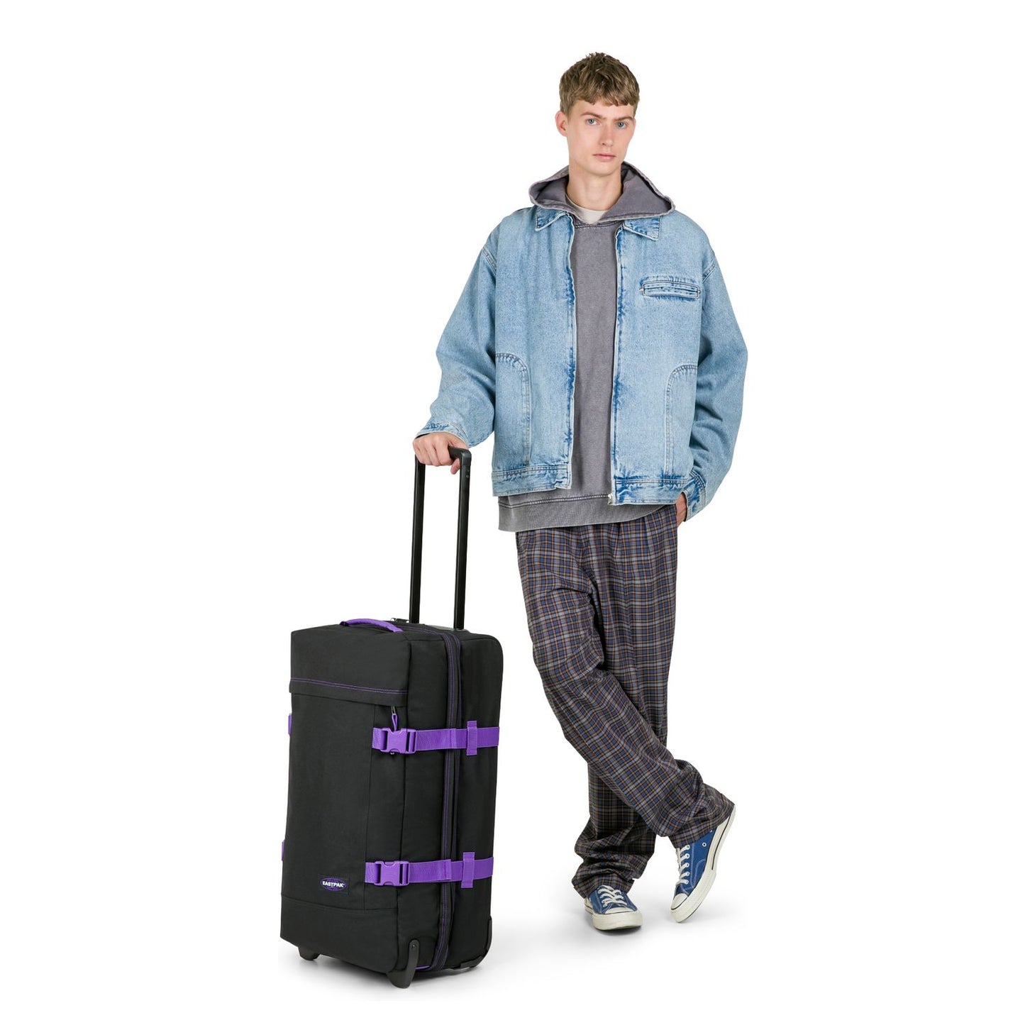 Eastpak Tranverz M  kontrast vineyard