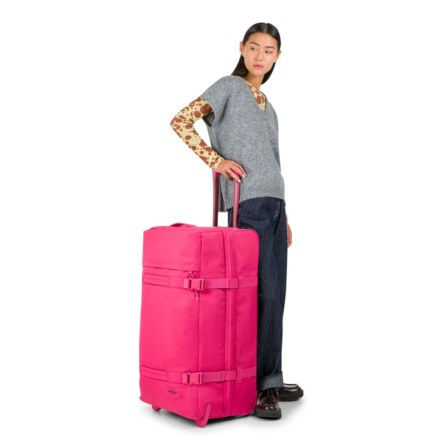 Eastpak Transit'R L monotone pink