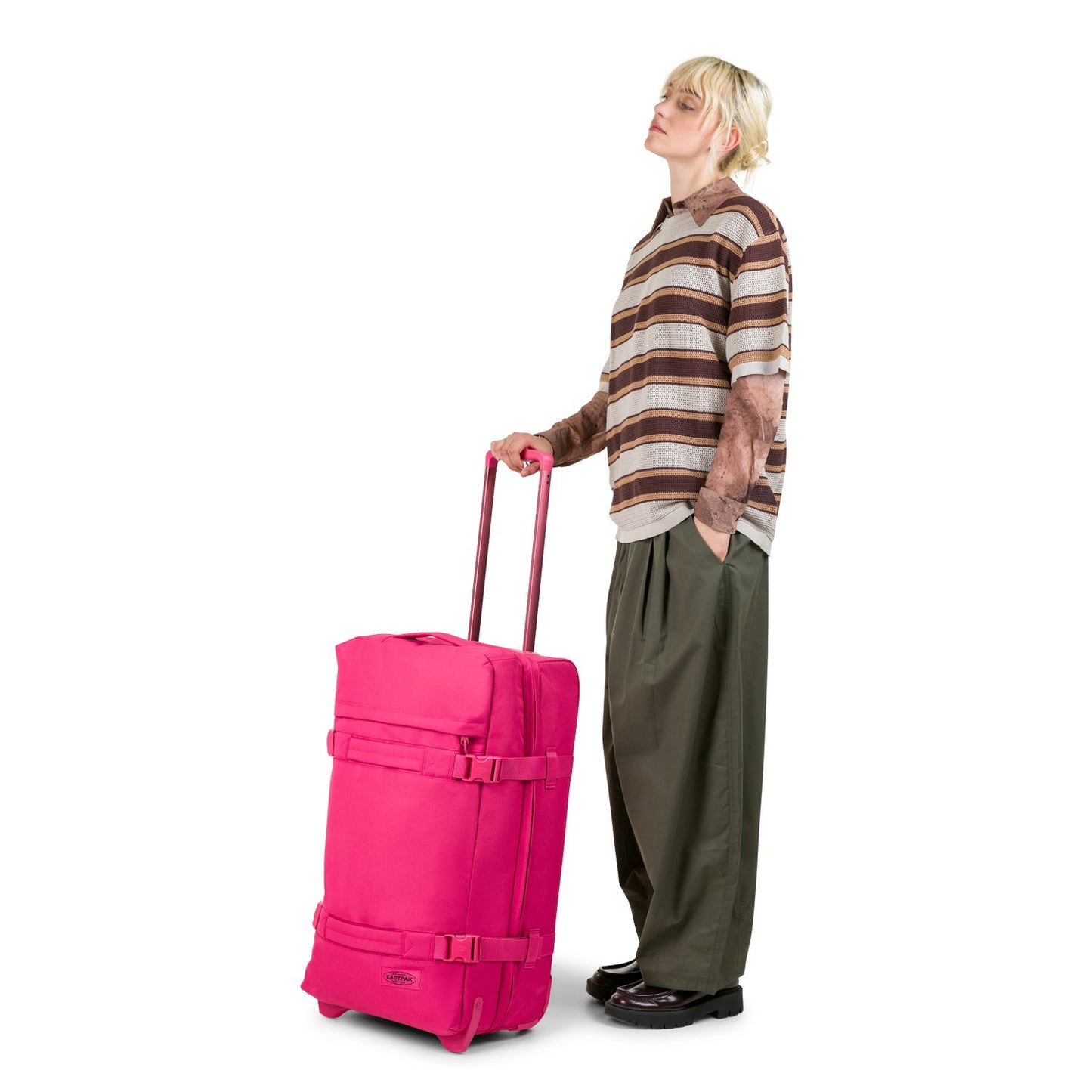 Eastpak Transit'R M monotone pink