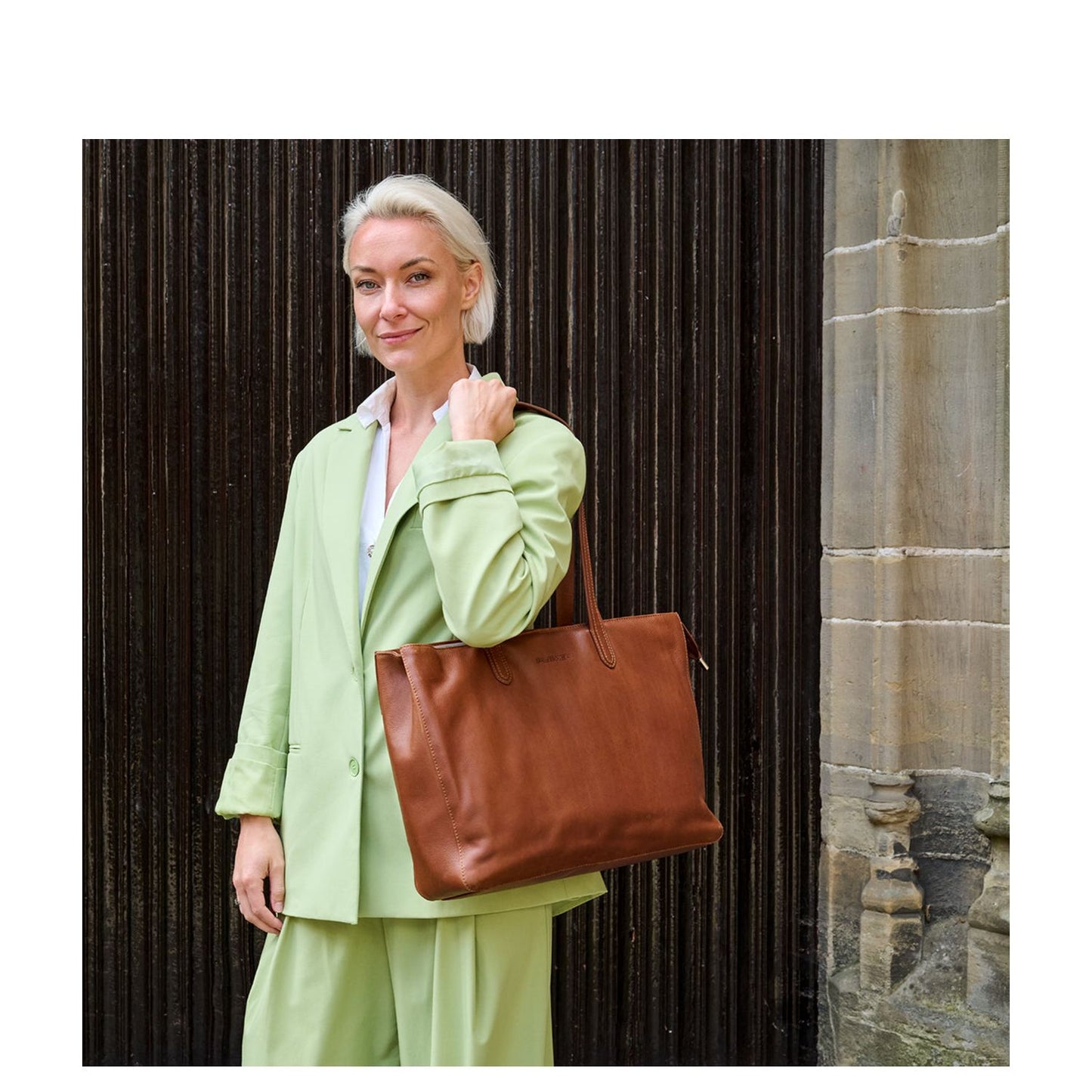 Plevier Burbidge Laptopbag 14-16" cognac