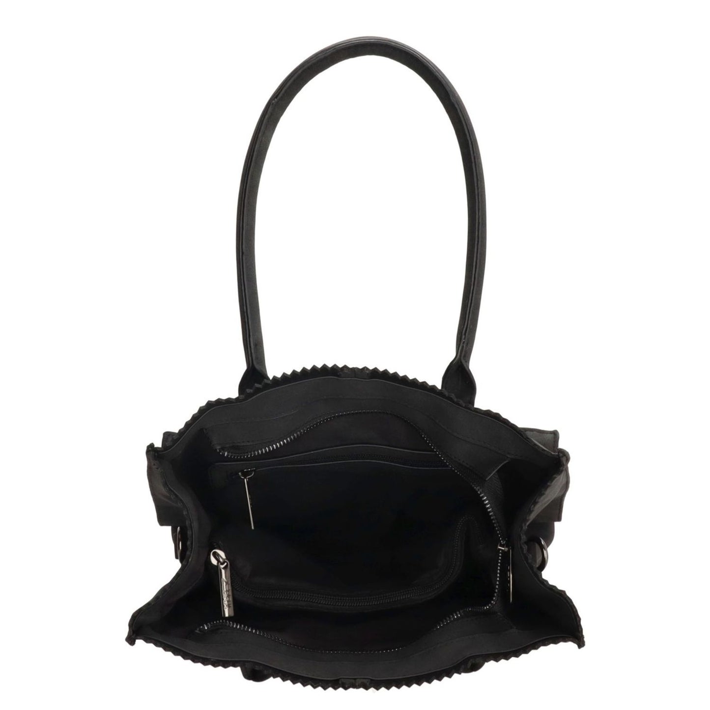 Zebra Trends Natural Bag Rosa Shopper black