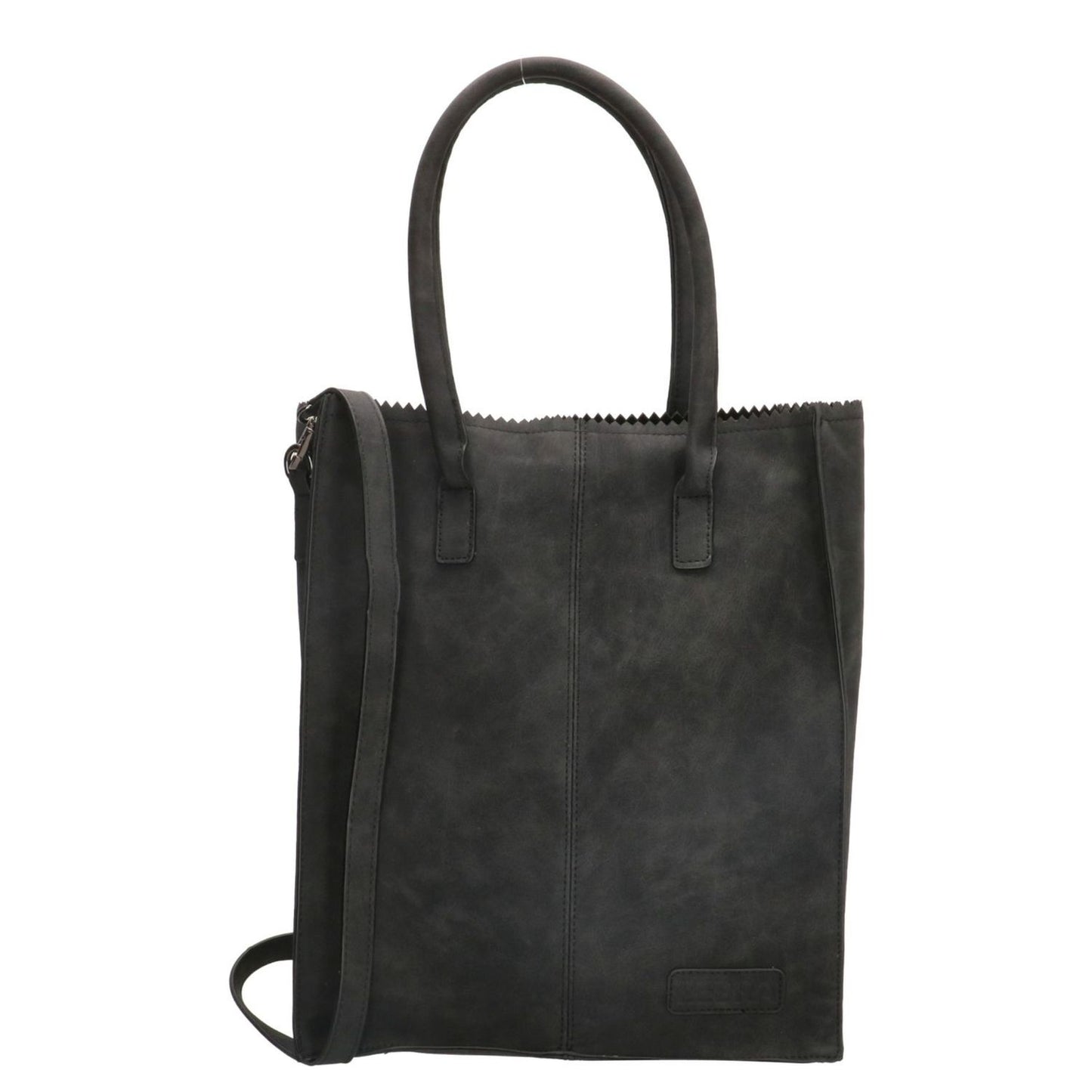 Zebra Trends Natural Bag Rosa Shopper black