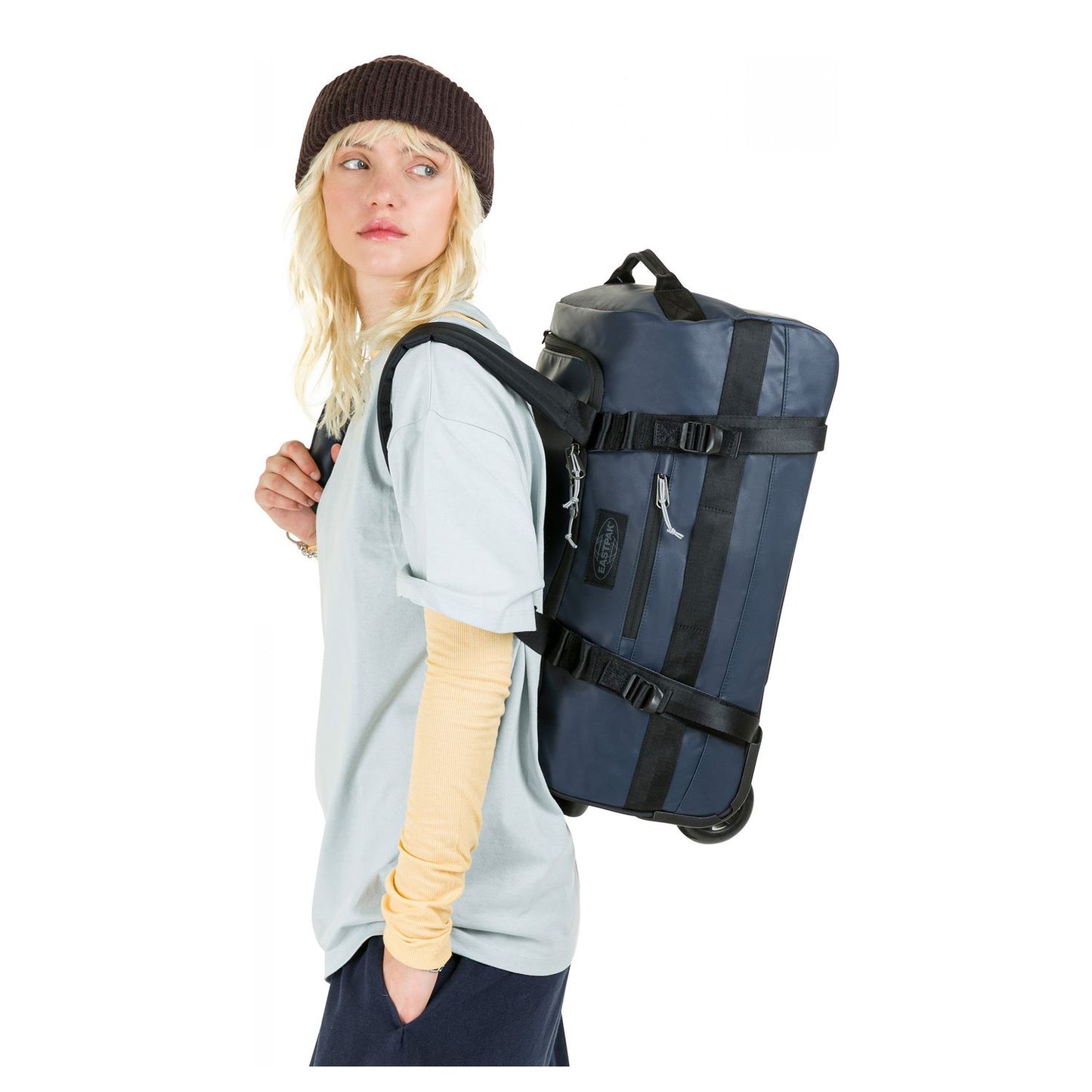 Eastpak Duffel Pack Wheel S tarp navy