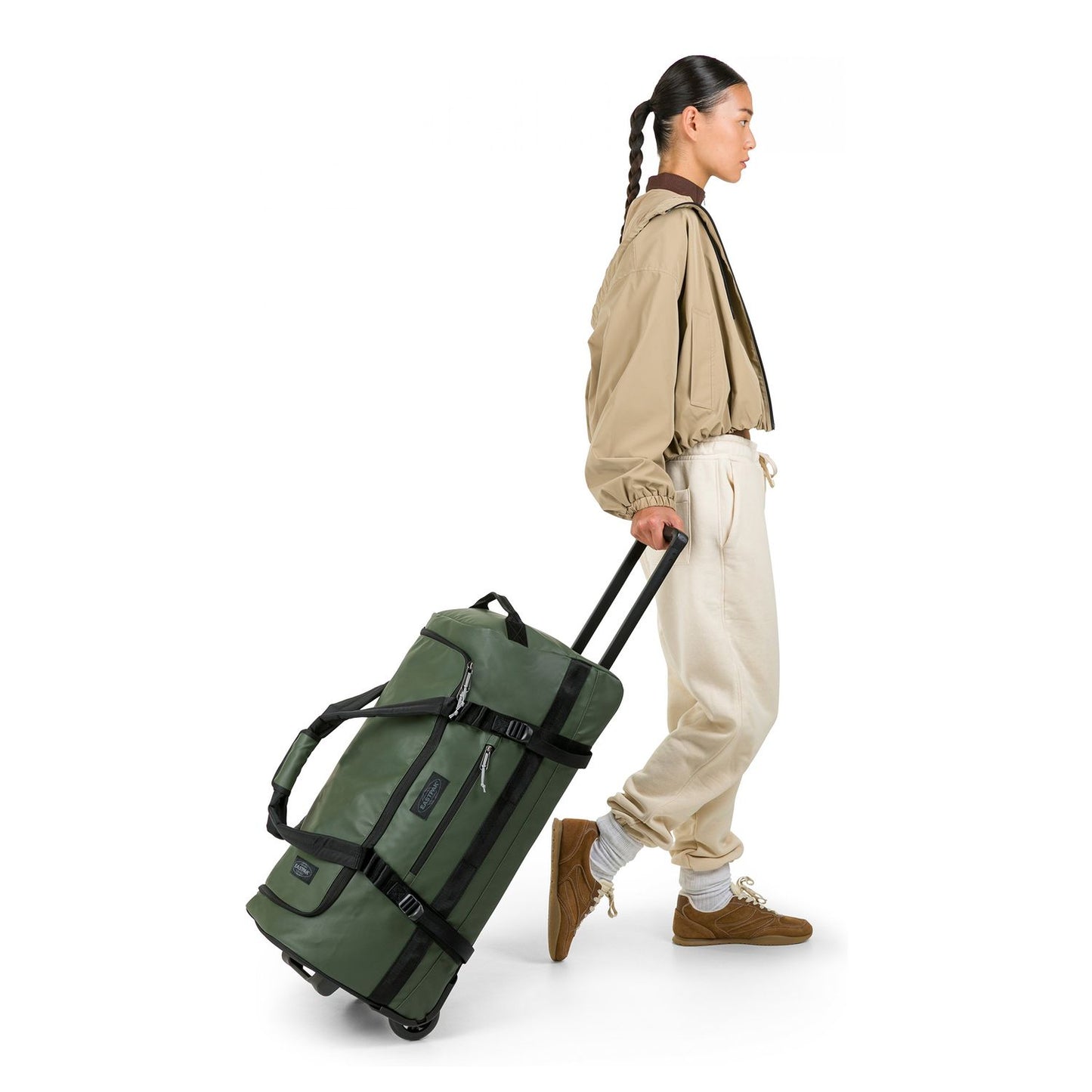 Eastpak Duffel Pack Wheel M tarp forest