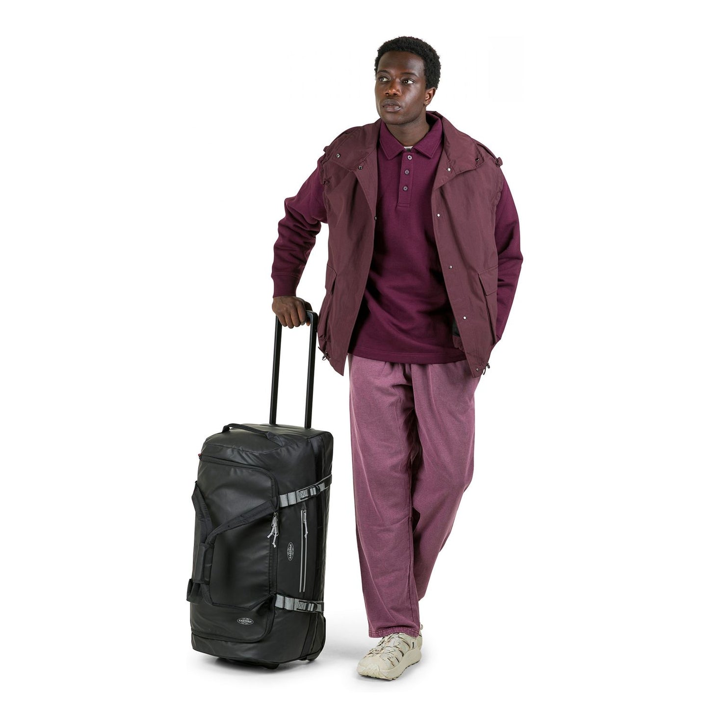 Eastpak Duffel Pack Wheel M tarp reflect