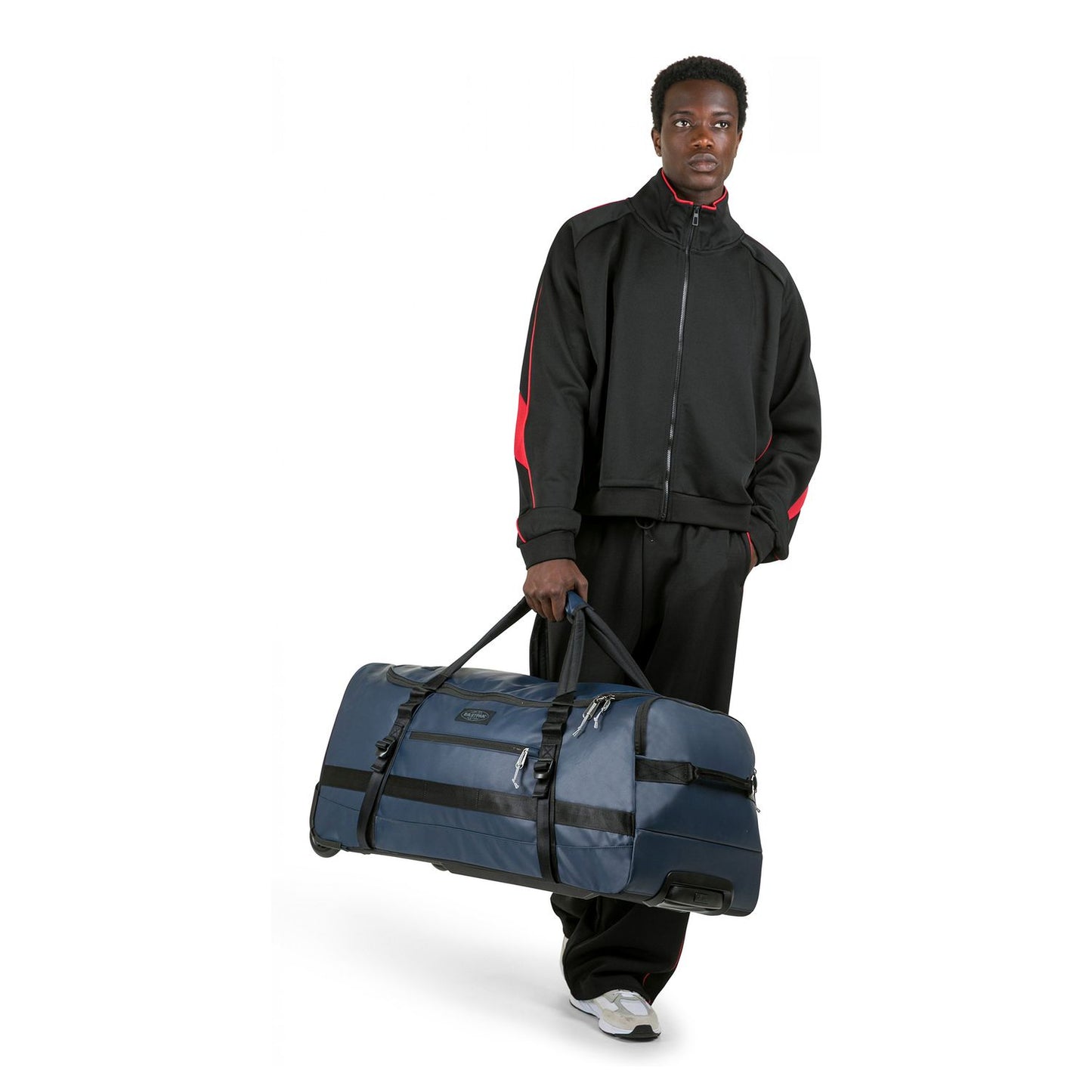 Eastpak Duffel Pack Wheel L tarp navy