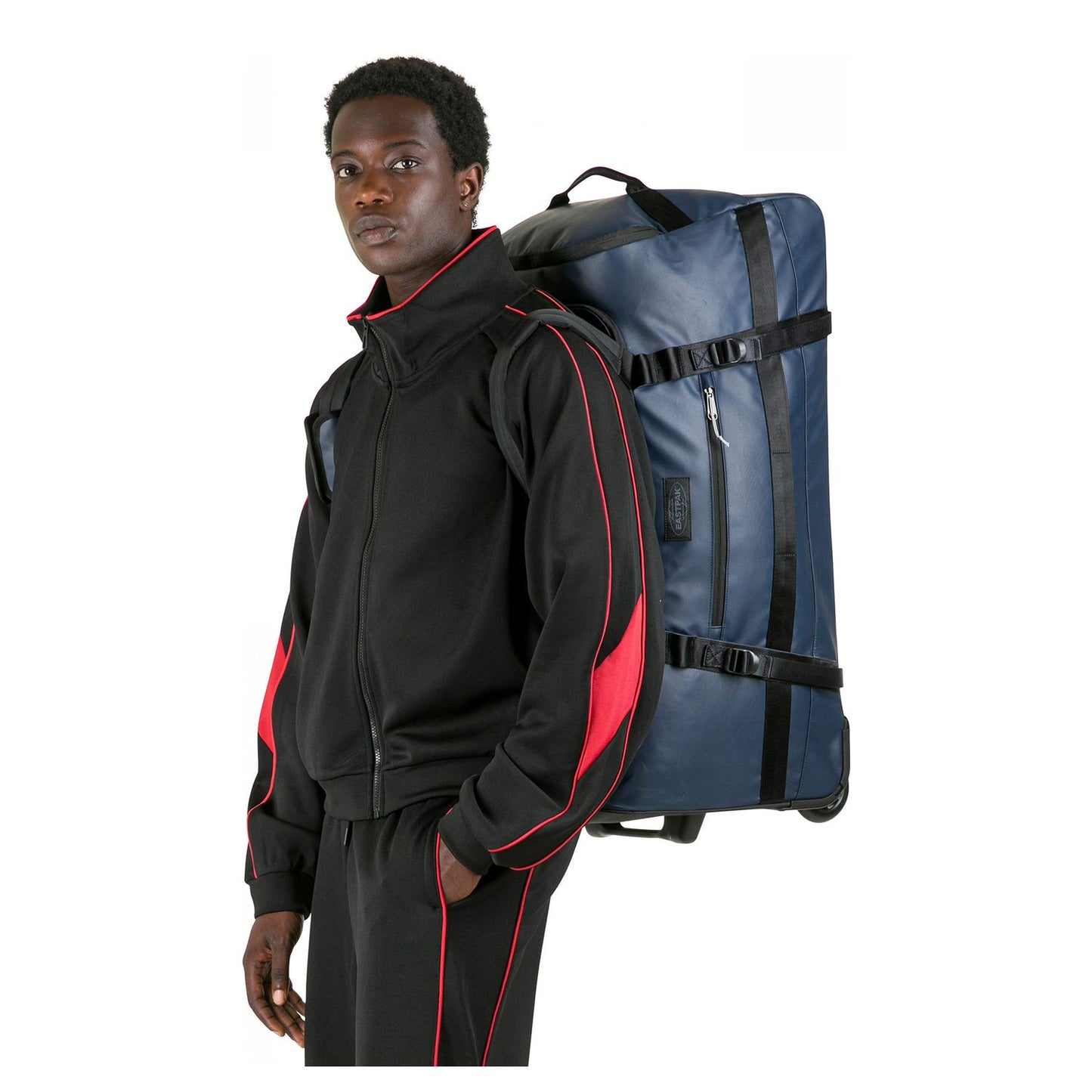 Eastpak Duffel Pack Wheel L tarp navy