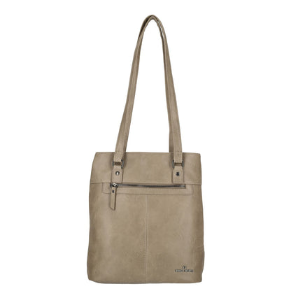 Enrico Benetti Julia Laptop Backpak Shoulderbag light taupe