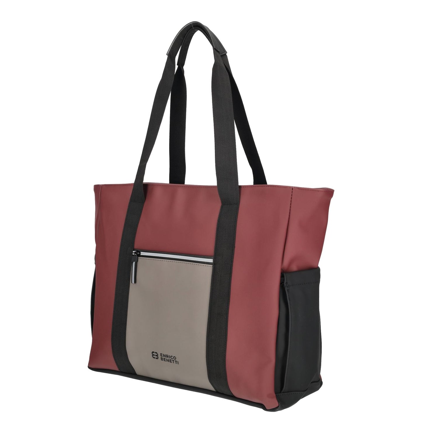 Enrico Benetti Bergen Waterproof Shopper taupe-burgundy