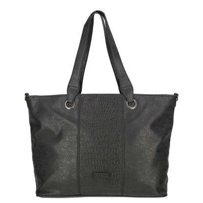 Enrico Benetti Josie Laptop Shopper 15" black