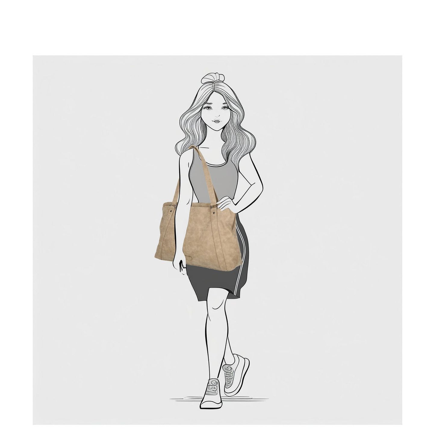 Enrico Benetti Karin Shoulderbag light taupe