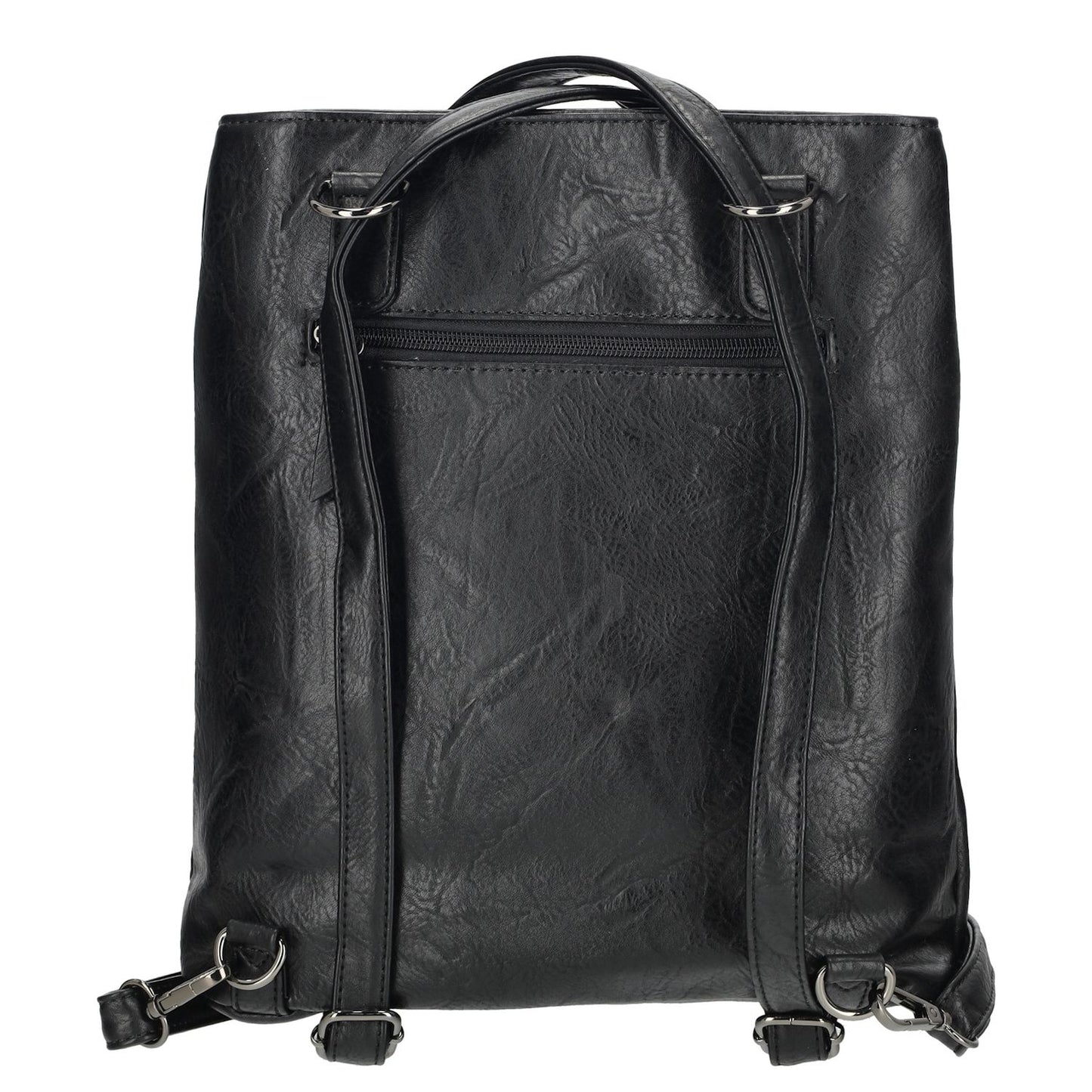 Enrico Benetti Julia Laptop Backpak Shoulderbag black